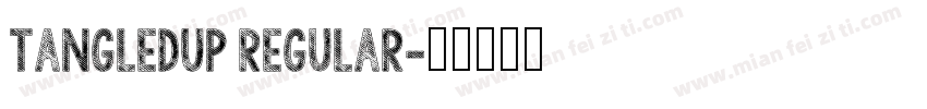 TangledUp Regular字体转换